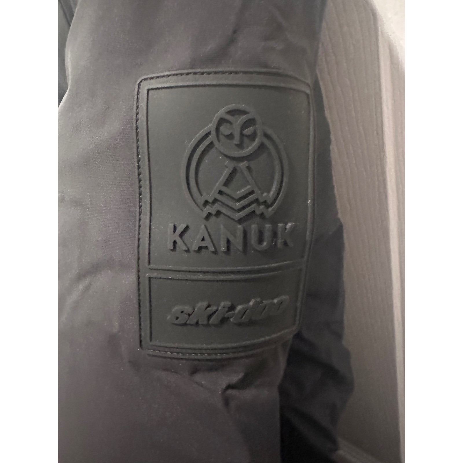 New Kanuk Ski-Doo Acer Mens Xl Collab Black Winter Snow Parka Jacket — image 8 of 8